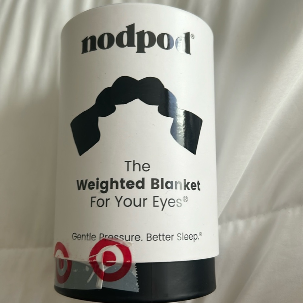 Nodpod weighted blanket for your eyes